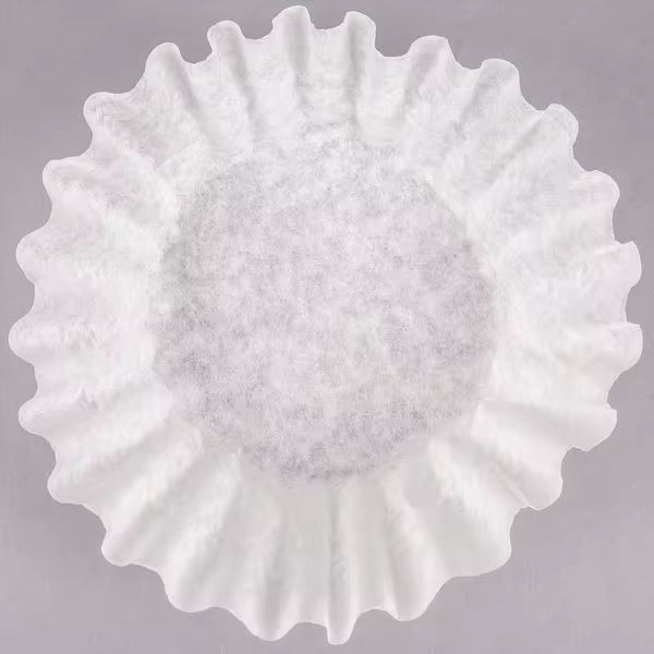 100 Count - 8-12 Cup Basket Coffee Filters (Natural Unbleached